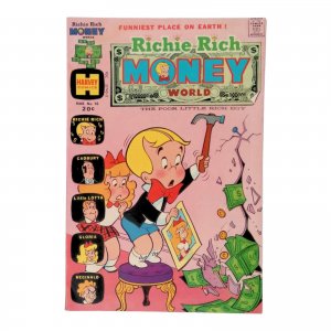 Richie Rich Money World #10 Direct Edition Cover (1972-1982) Harvey Comics
