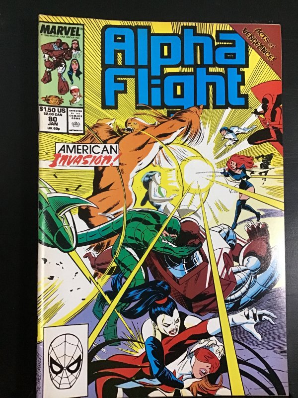 Alpha Flight #80 (1990)