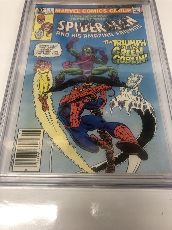 Spider-Man And His Amazing Friends (1981) # 1 (CGC 9.8) Signed Romita Jr•Milgrom