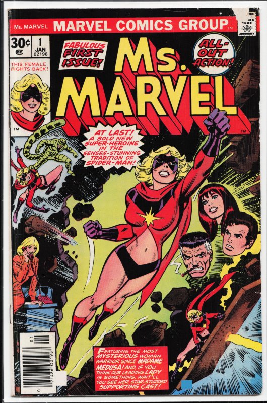 Ms. Marvel #1 (1977) Ms. Marvel [Key Issue]