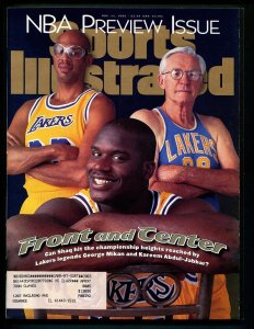 Sports Illustrated ( 8.0 VFN )  Shaq  /  November 1996