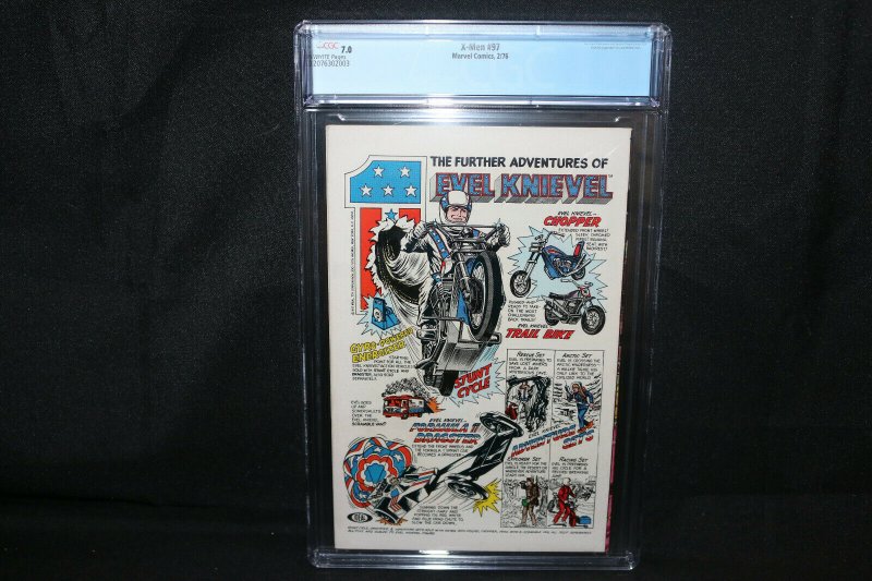 X-Men #97 - 1st App of Lilandra - CGC Grade 7.0 - 1976 