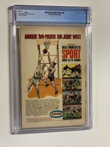 Amazing Spider-man 36 cgc 6.0 ow/w pages marvel 1966