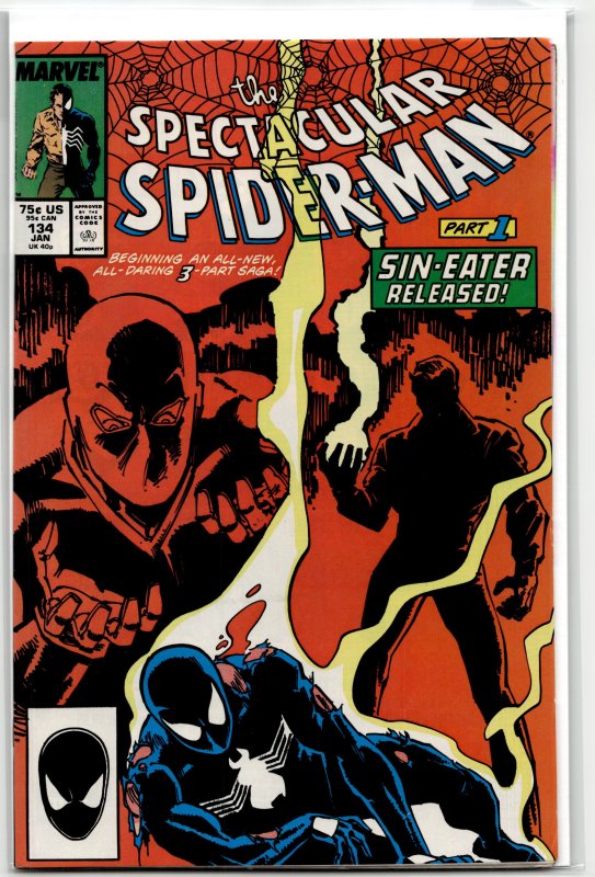 The Spectacular Spider-Man #134 (1988) Spider-Man