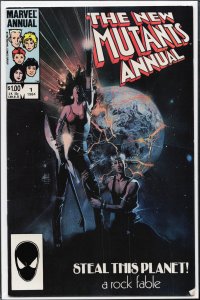 The New Mutants Annual #1 (1984) New Mutants [Key Issue]