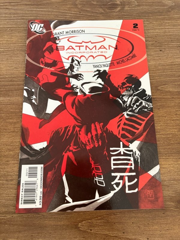 Lot Of 7 Batman Incorporated DC Comic Books # 2 3 4 5 6 7 8 VF-NM Gotham 8 J457