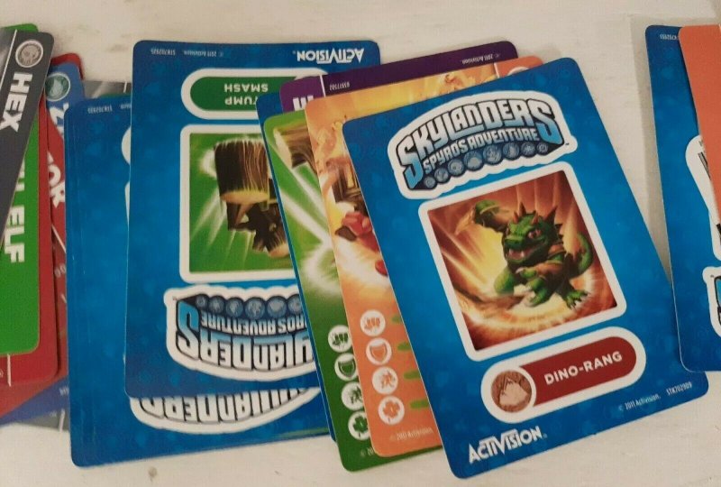 SKYLANDERS SWAP FORCE lot of 19 Figures Portal Xbox 360 game cards Spyro used 