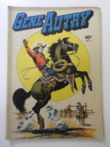 Gene Autry Comics #11 (1943) GD Condition Centerfold detached