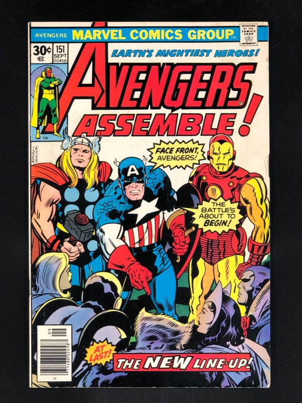 The Avengers #151 (1976) Beast Joins the Avengers