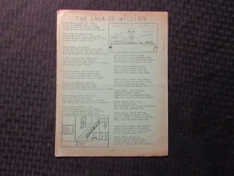 1954 DEVIANT Science-Fiction Fanzine #1 VG 4.0 March 32pgs