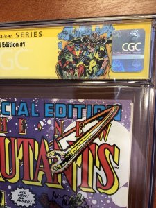 New Mutants Special Edition (1985) #1 (CGC SS 9.8) CPV ! Signed Adams! Census 2