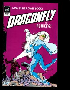 10 Comics Dragonflight Dragonfly # 1 2 3 4(2) 5 6 7 8 Superhero Fantasy JF16