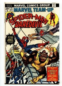 Marvel Team-Up #25 1974-SPIDER-MAN / DAREDEVIL  VF/NM