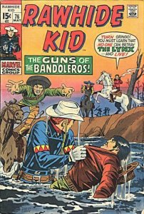 Rawhide Kid #76 Marvel Comics May 1970 (VG)