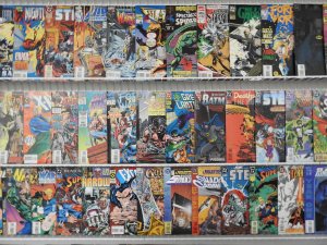 Huge Lot 210+ Comics W/ Spider-Man, Captain America, Thor, Hulk+ Avg Fine Cond!!