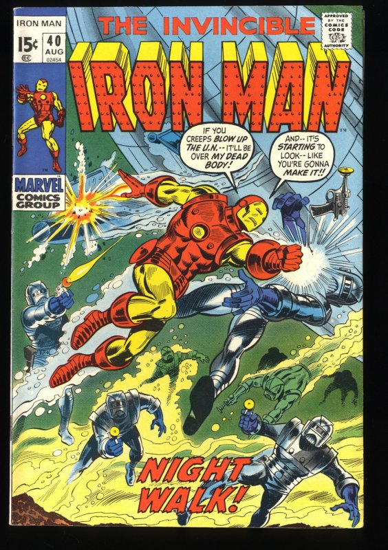Iron Man #40 VF 8.0