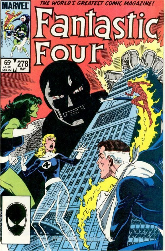 Fantastic Four (Vol. 1) #278 VF/NM; Marvel | save on shipping - details inside