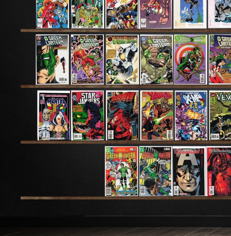 Huge Lot 150+ Comics with Green Lantern, Usagi Yojimbo, Excalibur & More!