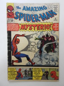 The Amazing Spider-Man #13 (1964) GD+ Condition Moisture damage, rust on staples