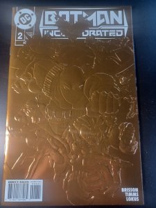 Batman Incorporated #2 Gold Embossed Cover DC Comics c213