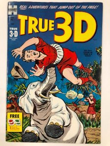 TRUE 3D (Dec 1953 Harvey) Powell/ Nostrand beautiful copy VF