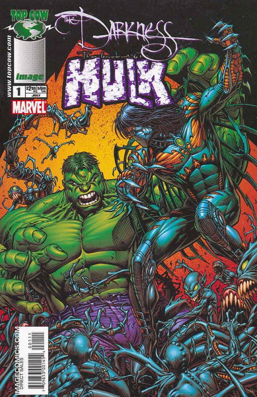 Darkness/The Incredible Hulk, The #1 VF ; Image | Dale Keown Paul Jenkins