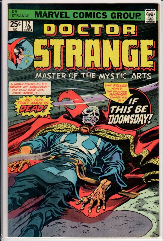 Doctor Strange #12 (1976) 7.5 VF-
