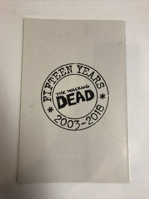 Walking Dead 15th Anniversary (2018) #2 (NM) Sketch Virgin B&W Variant