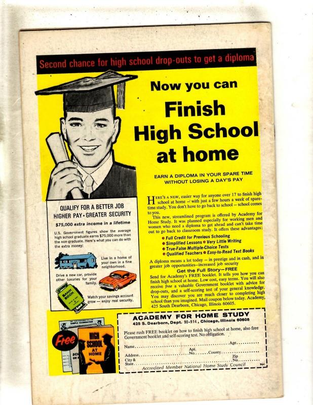 Sub-Mariner # 16 VF- Marvel Comic Book Triton Atlantis Defenders Avengers FM2