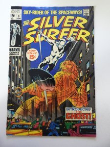 The Silver Surfer #8 (1969) VG Condition moisture stain bc