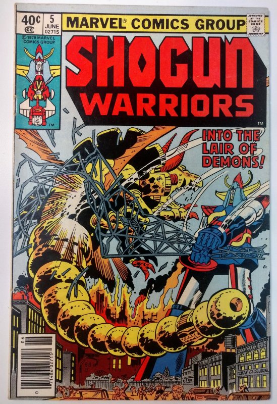 Shogun Warriors #5 (6.0-NS, 1979)