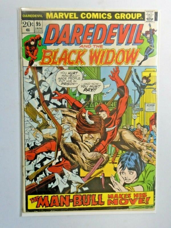 Daredevil #95 1st Series detached cover 2.0 (1973)