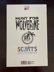 Hunt for Wolverine #1 Dell'Otto trade variant Marvel 2018 NM 9.4