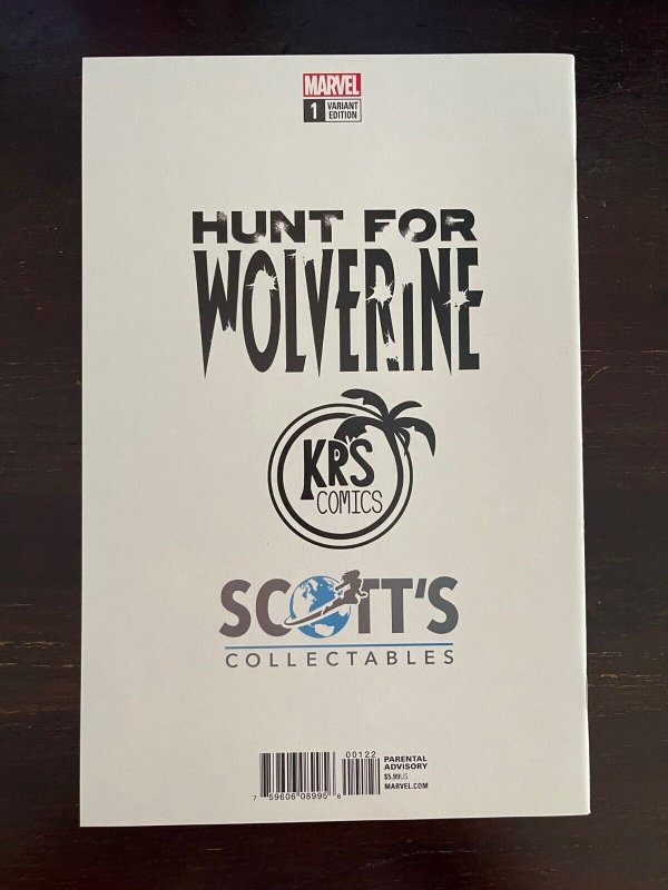 Hunt for Wolverine #1 Dell'Otto trade variant Marvel 2018 NM 9.4