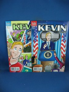 2 ISSUES ARCHIE KEVIN KELLER 4 NM 2011 REGULAR AND VARIANT LGBTQ