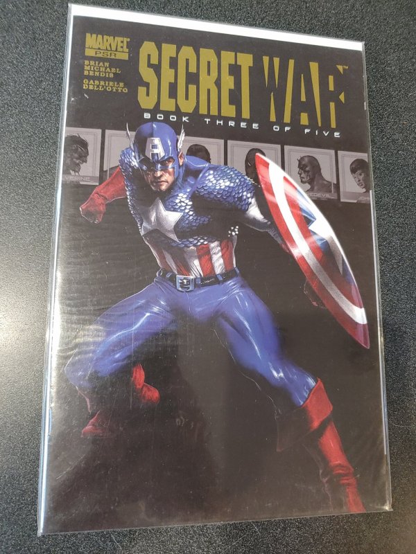 SECRET WAR #3 DELL OTTO COVER