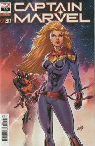 Captain Marvel  30 Liefeld Variant Cover NM Marvel A6