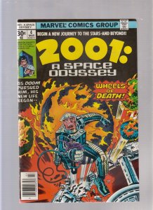 2001, A Space Odyssey #4 - Jack Kirby Art/Newsstand Edition! (7.5) 1977