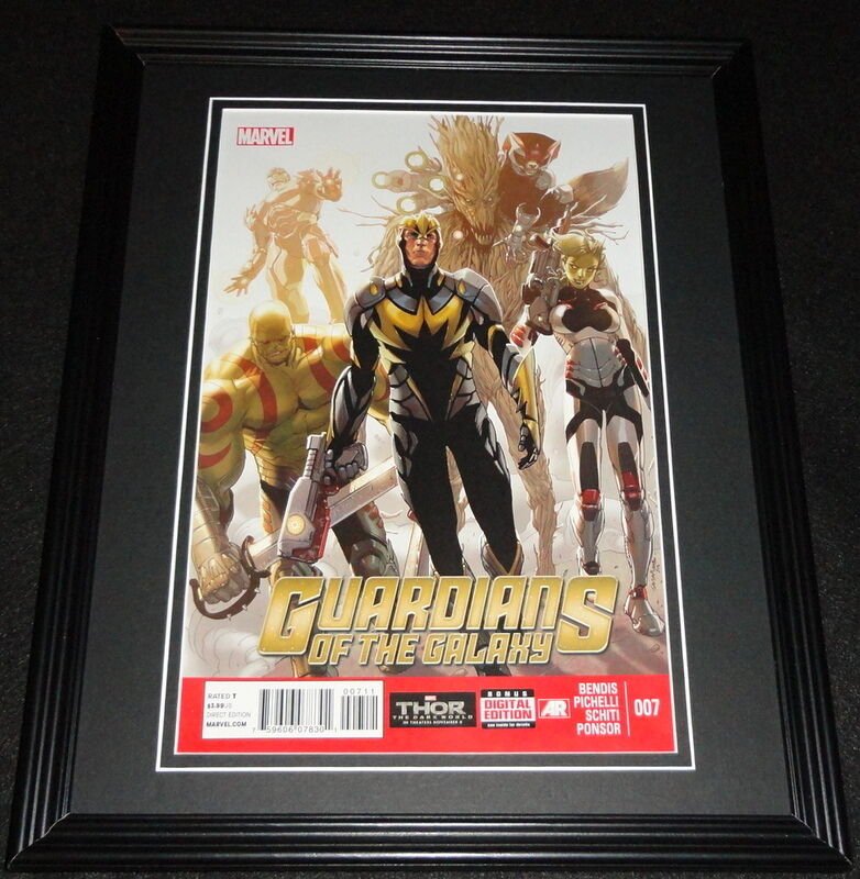 Guardians of the Galaxy #7 Framed Cover Photo Poster 11x14 Official Repro 