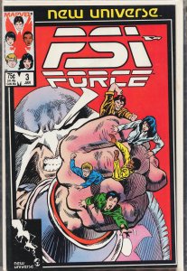 Psi-Force #3 (1987) Psi-Force