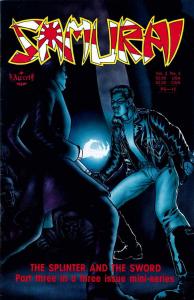 Samurai (Vol. 2) #3 VG ; Aircel | low grade comic Barry Blair Last Issue