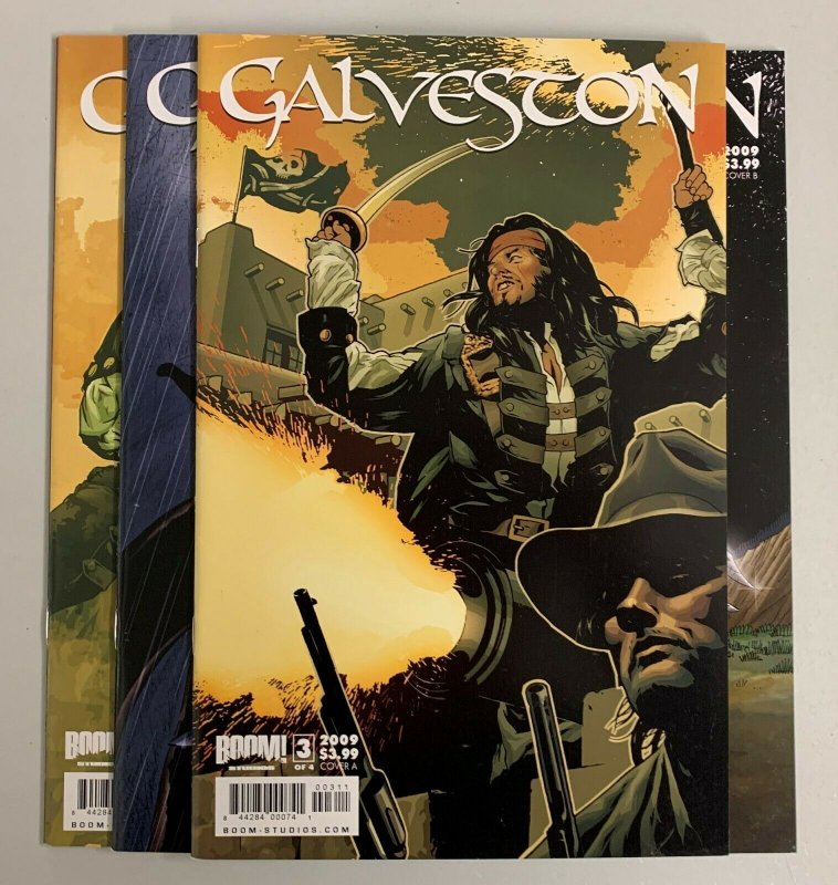 Galveston #1-4 Set (Boom! 2008) 1 2 3 4 Tom Peyer (8.0+) 