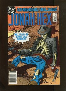 JONAH HEX #92 (8.0) LAST ISSUE