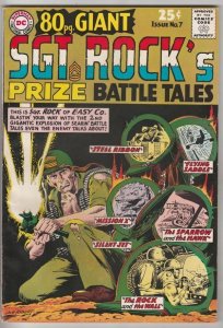 Eighty Page Giant #7 Feb-65 VF/NM PRICE DROP Sgt. Rock Giant Key UTAH Joe Kubert