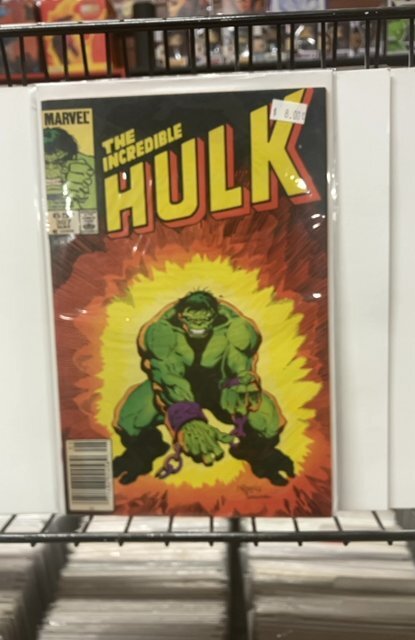 The Incredible Hulk #307 Newsstand Edition (1985)