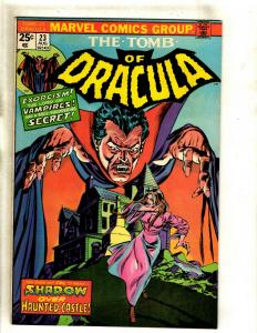 Lot Of 6 Tomb Of Dracula Marvel Comic Books # 22 23 24 25 26 27 VF Range RS1