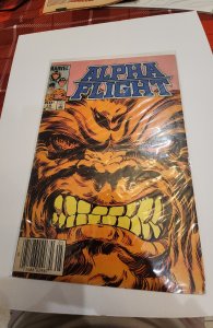 Alpha Flight #10 Newsstand Edition (1984)