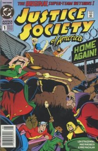 Justice Society of America #1 (Newsstand) VF ; DC