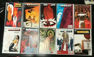 100 BULLETS 11PC LOT (VF/NM) THE COUNTERFIFTH DETECTIVE!! 2003