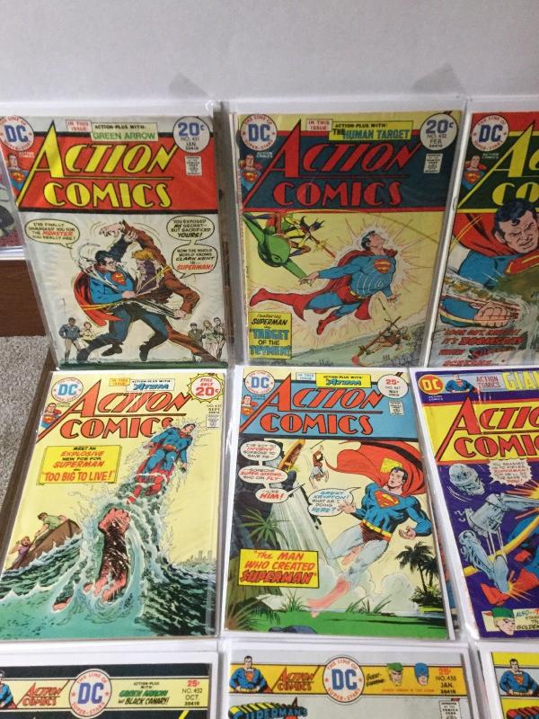 Action Comics 405 407-410 416 420 423 425 428-432 435 438 439 447 449 + More A7